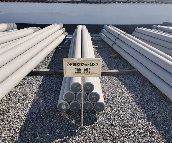 石狮190×12米钢筋混凝土水泥电线杆